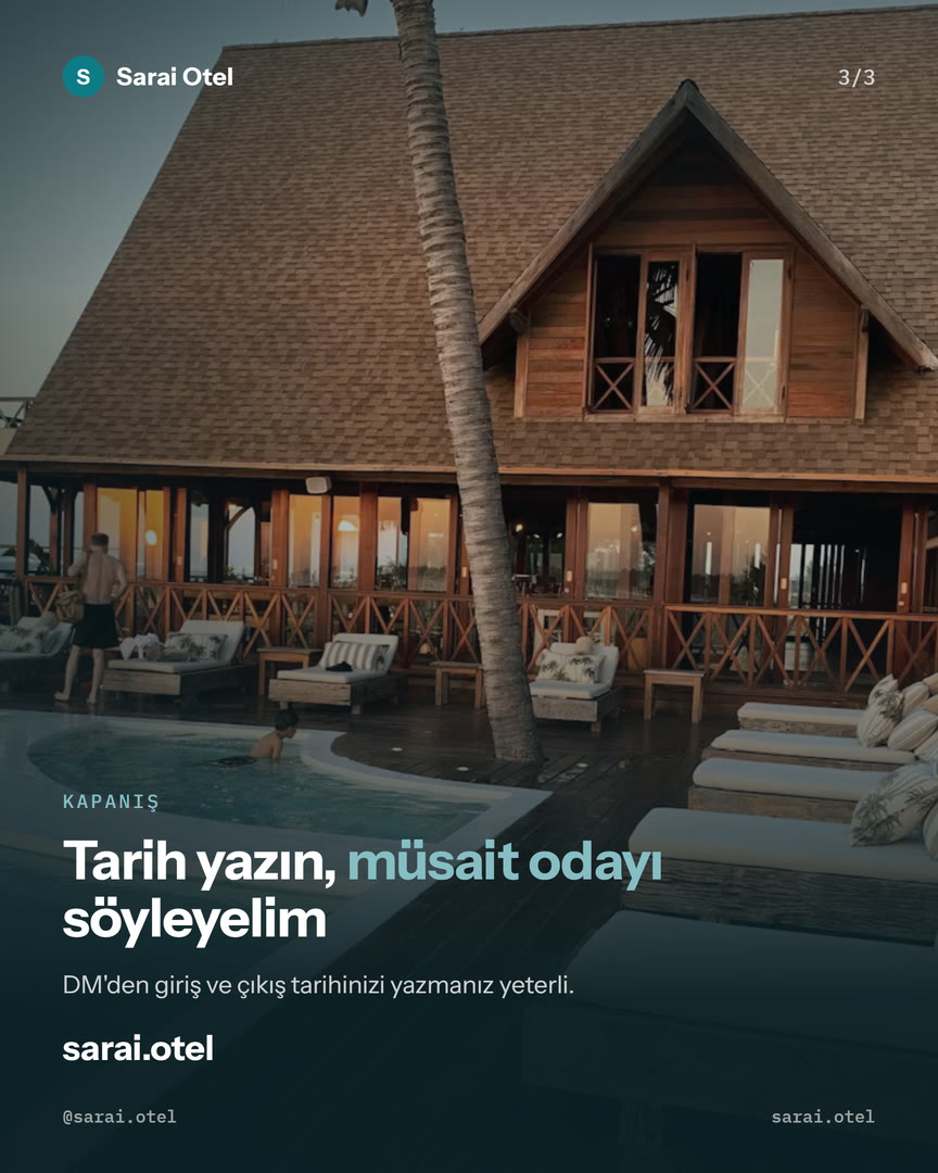Karosel son kare: Tarih yazın, müsait odayı söyleyelim