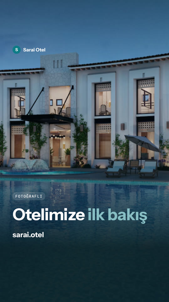 Reels kapağı: Otelimize ilk bakış
